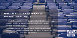 AP POLYCET 2024 Final Phase Seat Allotment Out @appolycet.nic.in, Get Direct Link Here